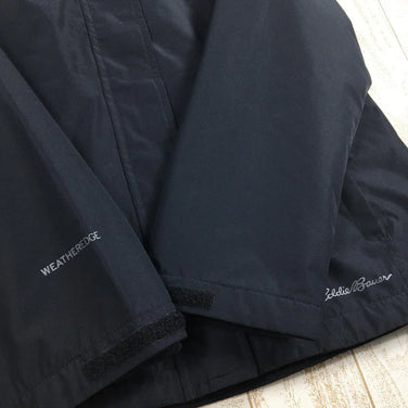 【Women's M ブラック系】 Eddie Bauer ( エディーバウアー ) ウェザーリッジ ジャケット Weatherridge Jacket レインシェル フーディ Women's レインシェル アウター ジャケット トップス ウェア - 【公式】2ndGEAR（セカンドギア）Webショップ【登山用品・アウトドア用品専門 買取販売店】