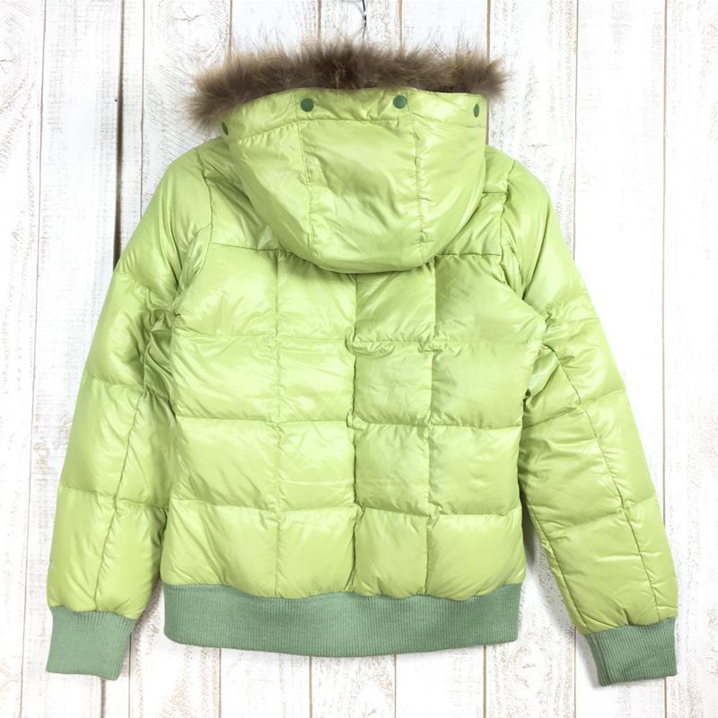 【Women's M グリーン系】 Marmot ( マーモット ) クラシコ ダウン ジャケット Classico Down Jacket フーディ パーカ ラクーンファー フード着脱可能 MJD-8175W Asian Women's  ダウンインサレーション アウ