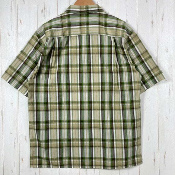【Men's S グリーン系】 2010 Patagonia ( パタゴニア ) パッカーウェア シャツ Puckerwear Shirt CSF 生産終了モデル 入手困難 ウェア トップス インナー シャツ ショートスリーブシャツ 化繊 z00053390 CSF