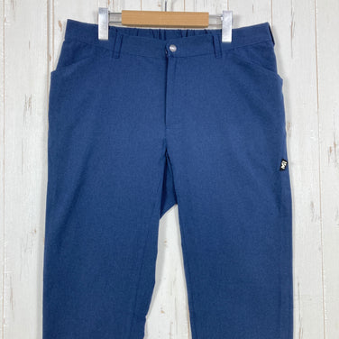 【Men's L ネイビー系】 Millet ( ミレー ) ブリーズ メッシュ パンツ Breeze Mesh Pants ポリエステル ウェア ボトムス ロングパンツ ソフトシェル z00058912  ソフトシェル ロングパンツ ボトムス ウェア