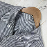 【Men's M グレー系】 Yamatomichi ( 山と道 ) メリノ ショートスリーブ シャツ Merino Short Sleeve Shirt ストライプ メリノウール100% 日本製 メリノウール ウェア トップス インナー シャツ ショートスリーブ
