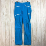 【Women's 34 ブルー系】Mammut ( マムート ) エイスフィールド ライト ソフトシェル パンツ Eisfeld Light So Pants アイガーエクストリーム 1021-00670 International Women's ソフトシェル ロングパンツ ボトムス ウェア - 【公式】2ndGEAR（セカンドギア）Webショップ【登山用品・アウトドア用品専門 買取販売店】
