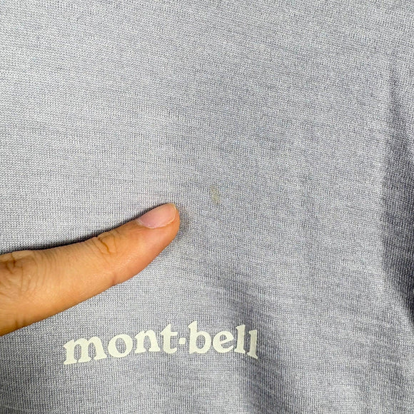 【Men's S グレー系】 Montbell ( モンベル ) メリノ ウール プラス ライト パーカ Merino Wool Plus Light Parka メリノウール ウェア トップス インナー シャツ フーディ ウール z00055375  ウール フ