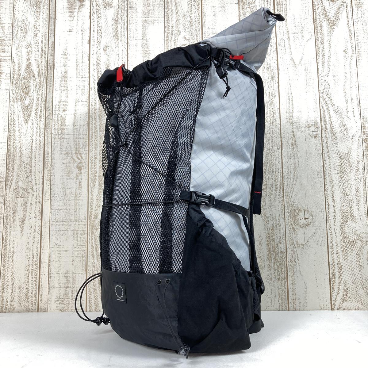 [Unisex L Gray] Yamatomichi (Yama to Michi) Three Mesh Backpack Ul Ultra Light Ecopak Epx200 Eco Pack 2024 Model Unisex Cloud Gray Capacity [30L-54L]