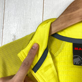 【Women's S イエロー系】 Mammut ( マムート ) イリニザ ジップ ティー Illiniza Zip-T ポリエステル ウェア トップス インナー シャツ ショートスリーブシャツ 化繊 ポーラテック・パワーグリッド z00054177  化繊 ショート