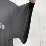 【Men's S ブラック系】 Patagonia ( パタゴニア ) キャプリーン クール デイリー グラフィック シャツ Capilene Cool Daily Graphic Shirt ポリエステル ウェア トップス インナー シャツ ショートスリーブTシャ
