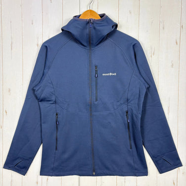 Montbell Trail Action Parka, Women's XL, Navy. This nylon fleece jacket is a perfect outerwear piece. Product code: z00055362.