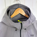 【Men's S グレー系】 Helly Hansen ( ヘリーハンセン ) ルスター ストレッチ ウィンド ジャケット Luster Stretch Wind Jacket ポリエステル ウェア トップス アウター ジャケット ソフトシェル z00057999-5