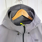 【Men's S グレー系】 Helly Hansen ( ヘリーハンセン ) ルスター ストレッチ ウィンド ジャケット Luster Stretch Wind Jacket ポリエステル ウェア トップス アウター ジャケット ソフトシェル z00057999