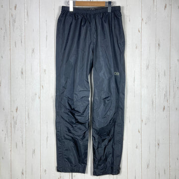 【Men's S ブラック系】 Outdoor Research ( アウトドアリサーチ ) ヘリウム レイン パンツ Helium Rain Pants ナイロン ウェア ボトムス ロングパンツ レインシェル z00054471  レインシェル ロングパンツ ボト - 0