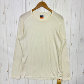 【Men's L ベージュ系】 Icebreaker ( アイスブレーカー ) メリノ 200 オアシス ロングスリーブ クルー Merino 200 Oasis LS Crew メリノウール ウェア トップス インナー シャツ ロングスリーブTシャツ クルーネック