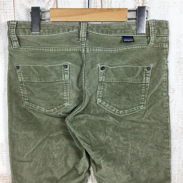【Women's 26 グリーン系】Patagonia ( パタゴニア ) フィッテド コーデュロイ パンツ Fitted Corduroy Pants 55055 International Women's コットン ロングパンツ ボトムス ウェア - 【公式】2ndGEAR（セカンドギア）Webショップ【登山用品・アウトドア用品専門 買取販売店】