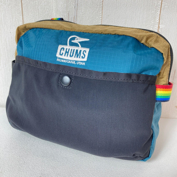 【OneSize ブルー系】 Chums ( チャムス ) スプリング デール ショルダー バッグ Spring Dale Shoulder Bag ナイロン バッグ ストレージ ショルダーバッグ z00053167  ショルダーバッグ バッグ ストレージ