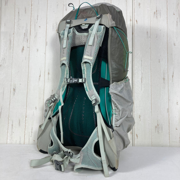 【Women's M グレー系】 Osprey ( オスプレー ) ルミナ 45 Lumina 45 シアンシルバー ウルトラライト エアスピード ナノフライ ナイロン バッグ ストレージ バックパック 容量【30L～54L】 z00061746 シアンシルバー 容量