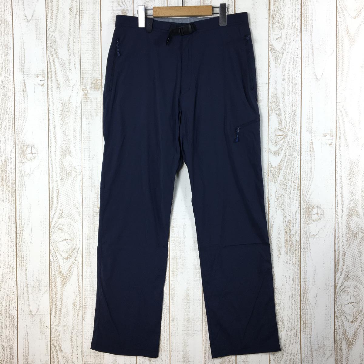 [Men's M Navy] Montbell Stretch Light Pants 1105628 Asian Men's Softshell Long Pants Bottoms Wear