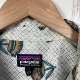 【Men's XL ホワイト系】 2023 Patagonia ( パタゴニア ) ゴー トゥ シャツ Go To Shirt SMRW オーガニックコットン ウェア トップス インナー シャツ ショートスリーブシャツ 化繊 z00059987 SMRW 化繊 ショー
