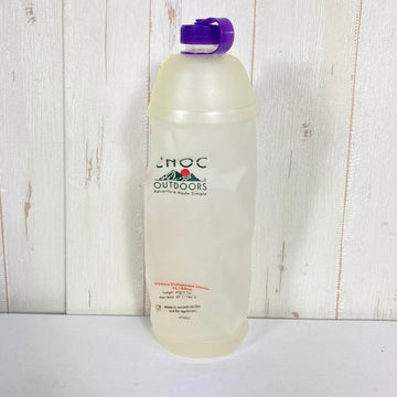 【OneSize クリアー系】 Cnoc Ountdoors ( クノック アウトドア ) ヴェシカ 1L コラプシブル ボトル Vesica 1L Collapsible Bottle Purple 折りたたみ 1L 軽量 TPU ハイドレーションイクイップメント