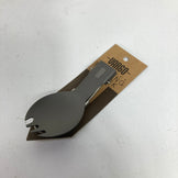 【OneSize グレー系】 Vargo ( ヴァーゴ ) チタニウム フォールディング スポーク ナチュラル Titanium Folding Spork Natural チタン クックウェア カトラリー z00060811  カトラリー クックウェア