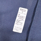 [Women's M Navy] Marmot Mt Base Layer LS Crew Neck Polyester Wear Tops Inner Shirt Long-sleeve T-shirt Crew Neck
