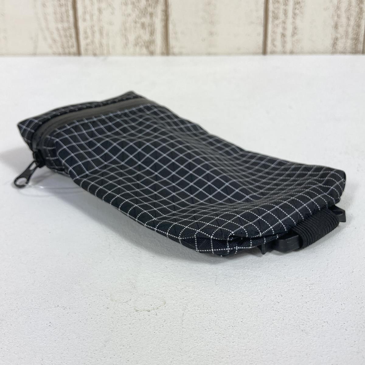 【OneSize ブラック系】 Zimmer Built ( ジマービルト ) ショルダー ストラップ ポケット ダイニーマエックス Shoulder Strap Pocket Dyneema X 入手困難  外付けポーチ バッグ ストレージ