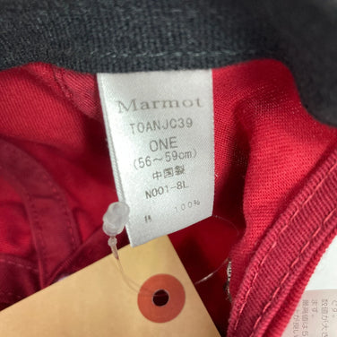 【OneSize レッド系】 Marmot ( マーモット ) アンパイヤ キャップ Umpire Cap DRD / ダークレッド コットン ウェア ウェア小物 ヘッドウェア キャップ z00053906 DRD / ダークレッド キャップ ヘッドウェア ウェア