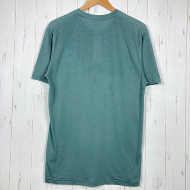 Men's M Green Rab Topo Tee Polyester Short Sleeve Crew Neck T-Shirt Synthetic Short Sleeve Crew Neck Tee (z00053774)