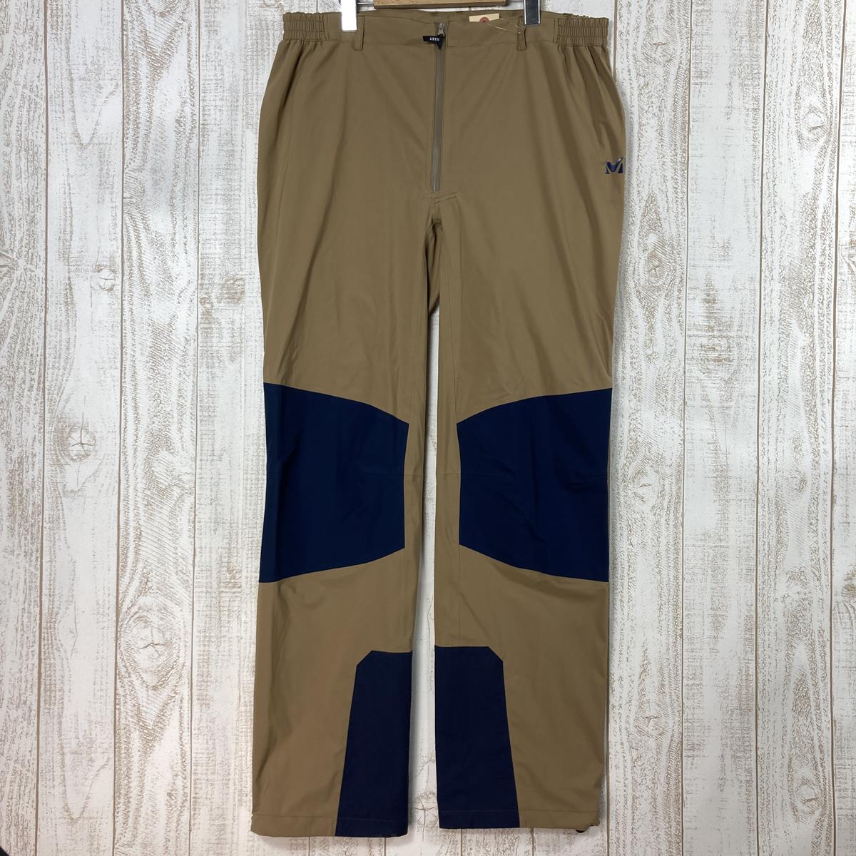 【Men's XL ベージュ系】 Millet ( ミレー ) ティフォン タフ ストレッチ エクスプロア パンツ Typhon Tough St Explore Pant ハードシェル レインシェル MIV01663 Men's 9050 Hamilton ハードシ