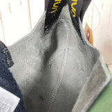 Unisex, Size 26.4cm, Gray. La Sportiva Aragon Clay and Jasmine Green Leather Rock Climbing Shoes (z00053862). Clay and Jasmine Green.