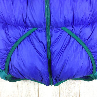 【Men's L ブルー系】Feathered Friends ( フェザードフレンズ ) 90S ヘリオス ベスト Helios Vest コバルト×エメラルド ダウン International Men's ダウンインサレーション ベスト トップス ウェア - 【公式】2ndGEAR（セカンドギア）Webショップ【登山用品・アウトドア用品専門 買取販売店】