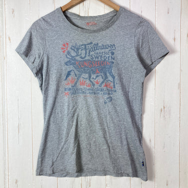 【Women's S グレー系】 Fjallraven ( フェールラーベン ) クラシック SWE ティーシャツ Classic SWE T-Shirt オーガニックコットン ウェア トップス インナー シャツ ショートスリーブTシャツ クルーネック 化繊 z000