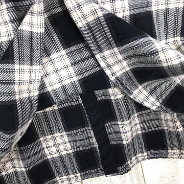 【Women's S ブラック系】 The North Face ( ザ・ノースフェイス ) × ナナミカ パープルレーベル ツイル チェック シャツ Twill Check Shirt NT3958N Asian Women's 化繊 ロングスリーブシャツ インナー - 【公式】2ndGEAR（セカンドギア）Webショップ【登山用品・アウトドア用品専門 買取販売店】