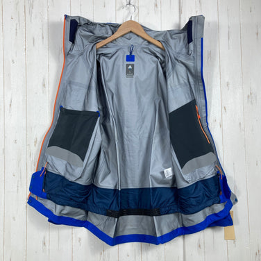 【Men's L ブルー系】 Montbell ( モンベル ) ストリーム パーカ Men's Stream Parka Men's PRBL GORE-TEX 3レイヤー C-ニット ナイロン ウェア トップス アウター ジャケット ハードシェル GORE-T