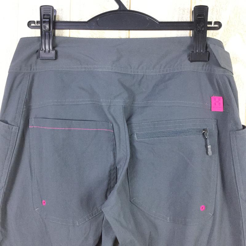 【女款34炭黑】Haglofs Amfibie Pants 短裤 602558 女式软壳长裤 下装