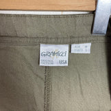 【Women's S グリーン系】 Gramicci ( グラミチ ) リネン ラップ フレア パンツ LINEN WRAP FLARE PANTS ASHGREEN ウェア ボトムス ロングパンツ コットン z00052001 ASHGREEN コットン ロングパンツ - 【公式】2ndGEAR（セカンドギア）Webショップ【登山用品・アウトドア用品専門 買取販売店】