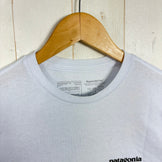 【Men's XS ホワイト系】 2022 Patagonia ( パタゴニア ) P6 ロゴ レスポンシビリティー ティー P6 Logo Responsibili Tee コットン ウェア トップス インナー シャツ ショートスリーブTシャツ クルーネック コット