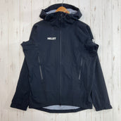 【Men's S ブラック系】 Millet ( ミレー ) ティフォン ストレッチ ジャケット TYPHON ST JKT ナイロン ウェア トップス アウター ジャケット レインシェル z00060334  レインシェル アウター ジャケット トップス ウェア