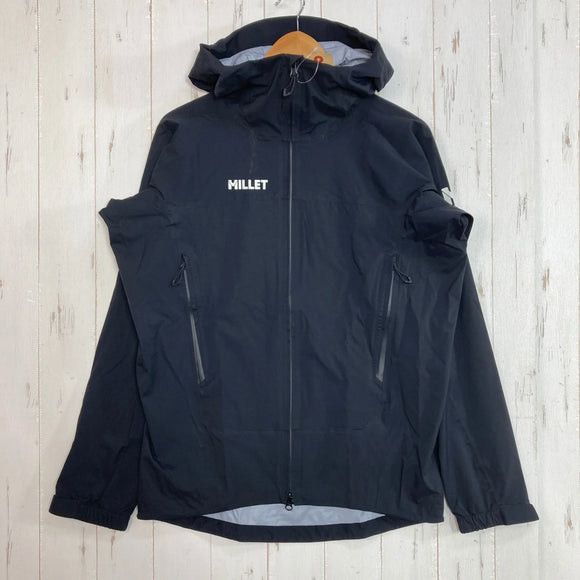 【Men's S ブラック系】 Millet ( ミレー ) ティフォン ストレッチ ジャケット TYPHON ST JKT ナイロン ウェア トップス アウター ジャケット レインシェル z00060334  レインシェル アウター ジャケット トップス ウェア