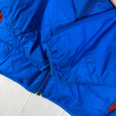 【Kid's 110 ブルー系】 Montbell ( モンベル ) サーマラップ パーカ 化繊ダウン ウェア トップス アウター ジャケット 化繊インサレーション z00056665  化繊インサレーション アウター ジャケット トップス ウェア