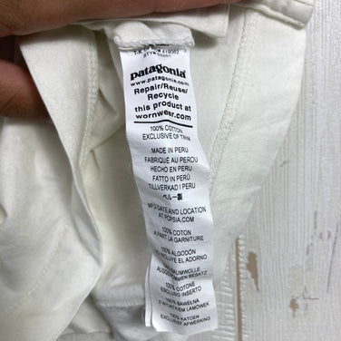 【Men's M アイボリー系】 2022 Patagonia ( パタゴニア ) デイリー ポロ Dairy Polo BCW コットン ウェア トップス インナー シャツ ショートスリーブシャツ 化繊 z00058590 BCW 化繊 ショートスリーブシャツ イン