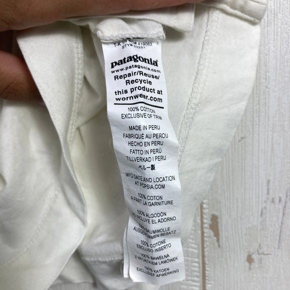 【Men's M アイボリー系】 2022 Patagonia ( パタゴニア ) デイリー ポロ Dairy Polo BCW コットン ウェア トップス インナー シャツ ショートスリーブシャツ 化繊 z00058590 BCW 化繊 ショートスリーブシャツ イン