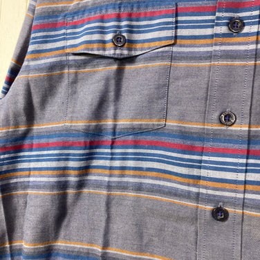【Men's M ネイビー系】 Patagonia ( パタゴニア ) バックショット フランネル シャツ BUCKSHOT FLANNEL SHIRT 生産終了モデル 入手困難 ウェア トップス インナー シャツ ロングスリーブシャツ コットン z00054239