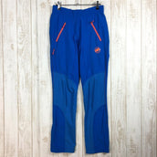 【Women's 34 ブルー系】 Mammut ( マムート ) エイスメーア ライト ソフトシェル パンツ Eismeer Light So Pants アイガーエクストリーム 1020-09800 International Women's ソフトシェル ロング - 【公式】2ndGEAR（セカンドギア）Webショップ【登山用品・アウトドア用品専門 買取販売店】