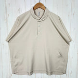 【Unisex 3 ベージュ系】 Juuni No Youhinten ( 一二の用品店 | じゅうに ) フワット バニラ / vanilla 入手困難 ポリエステル ウェア トップス インナー シャツ ショートスリーブシャツ 化繊 z00054407 バニラ /