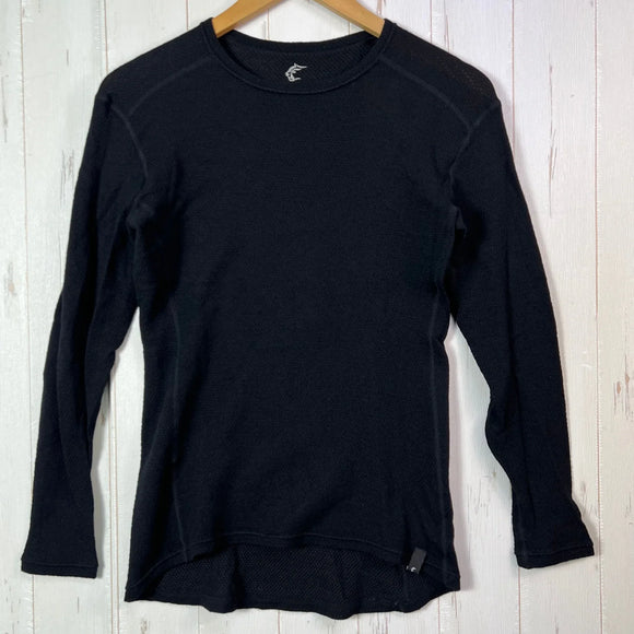 【Men's S ブラック系】 Teton Bros ( ティートンブロス ) モブウール ロングスリーブ Mob Wool L/S ウール ウェア トップス アウター ジャケット フリース z00055418  ウール ロングスリーブTシャツ クルーネック インナ