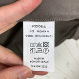 【Women's M ブラウン系】 Ridge Mountain Gear ( リッジマウンテンギア ) メリノ ベーシック ロングスリーブ シャツ Merino Basic Long Sleeve Shirt Cinder Brown z00058948 Cinder