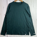 【Men's M グリーン系】 Ridge Mountain Gear ( リッジマウンテンギア ) メリノウール ベーシックロングスリーブTシャツ Merino Basic Tee Long Sleeve メリノウール ウェア トップス インナー シャツ ロングス-1