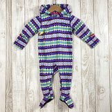 【Baby's 12M パープル系】 Patagonia ( パタゴニア ) インファント マイクロd バンティング Infant Micro D Bunting つなぎ おくるみ ベビー カバーオール　ロンパース 60175 International Baby's D - 【公式】2ndGEAR（セカンドギア）Webショップ【登山用品・アウトドア用品専門 買取販売店】