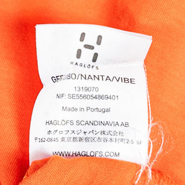 【Women's S オレンジ系】 Haglofs ( ホグロフス ) ナンタ キュー ティー Nanta Q Tee ポリエステル ウェア トップス インナー シャツ ショートスリーブTシャツ クルーネック 化繊 z00052015 化繊 ショートスリーブTシャツ - 【公式】2ndGEAR（セカンドギア）Webショップ【登山用品・アウトドア用品専門 買取販売店】