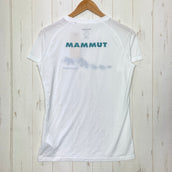 【Women's M ホワイト系】 Mammut ( マムート ) クイックドライ アジリティ ティーシャツ アジアン フィット QD Aegility T-Shirt AF Women "■状態スコア：76 / 100 点■状態明細：旧モデル / 微細な使用感 /