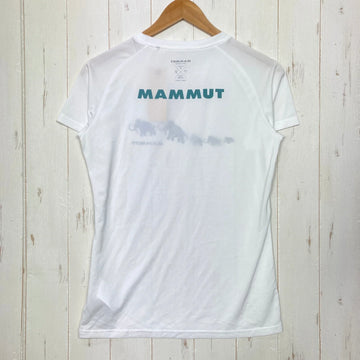 【Women's M ホワイト系】 Mammut ( マムート ) クイックドライ アジリティ ティーシャツ アジアン フィット QD Aegility T-Shirt AF Women ポリエステル ウェア トップス インナー シャツ ショートスリーブTシャツ クルー - 0